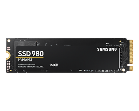 Samsung 250GB 980 SSD NVMe M.2 disk