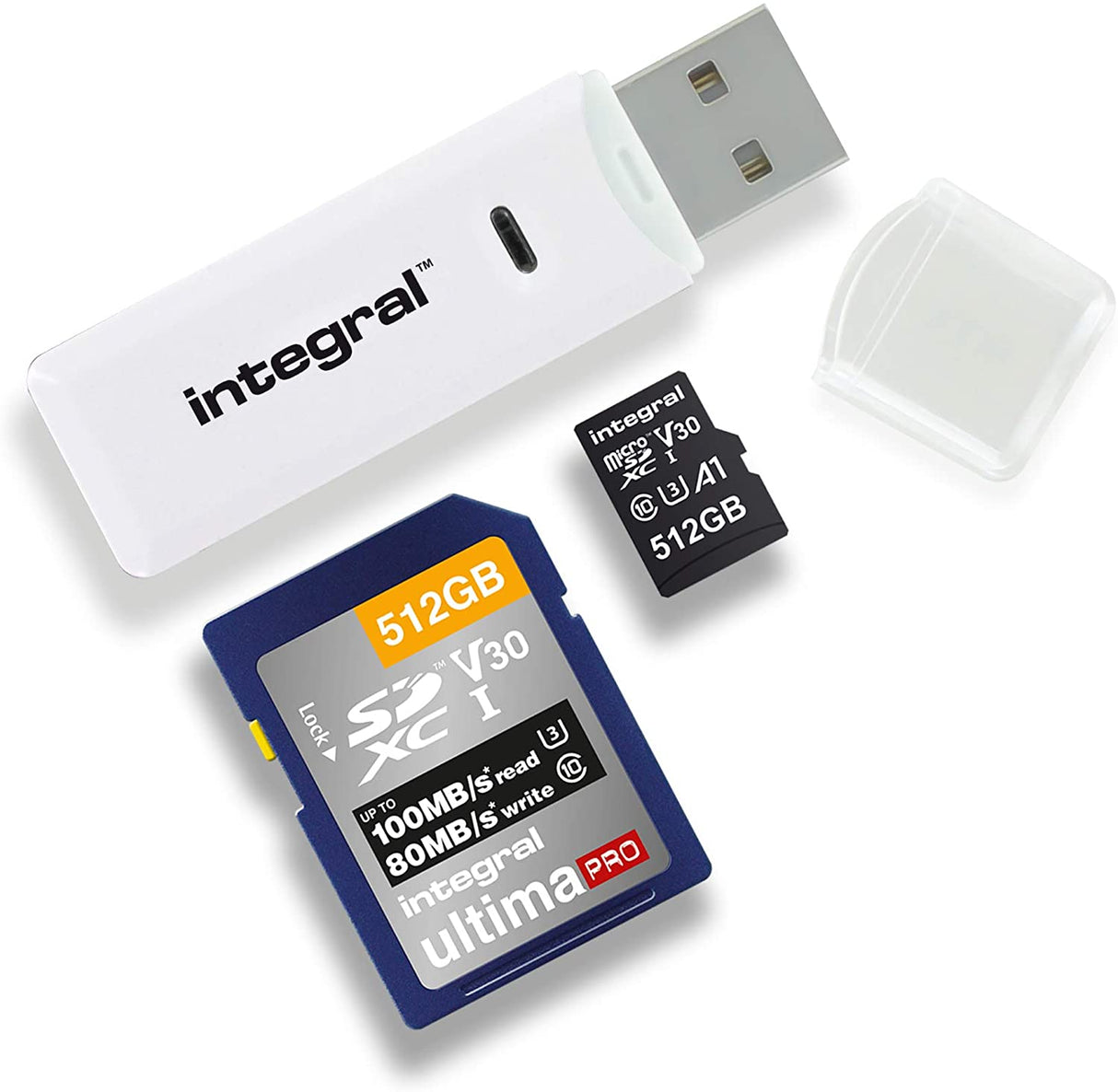 Integral Dual Slot SDXC Card Reader