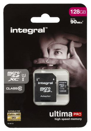 INTEGRAL UltimaPro microSDHC/XC 90MB Class 10 UHS-I U1