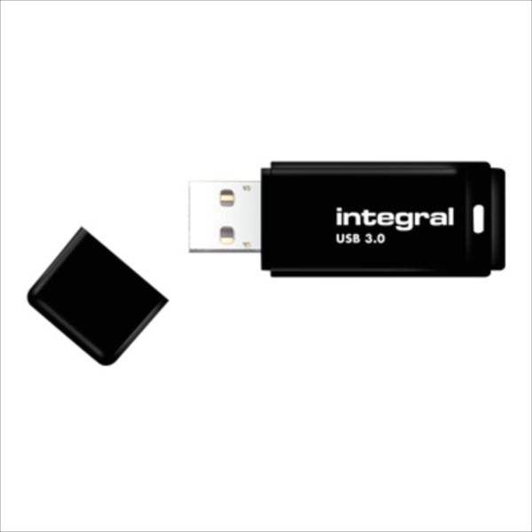 INTEGRAL BLACK 32GB USB3.0 spominski ključek