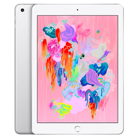 Obnovljen iPad 6 9.7" (128GB Wifi) Razred A, Silver, Cellular