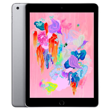 Obnovljen iPad 6 9.7" (32GB Wifi) Razred B, Space Gray, Cellular