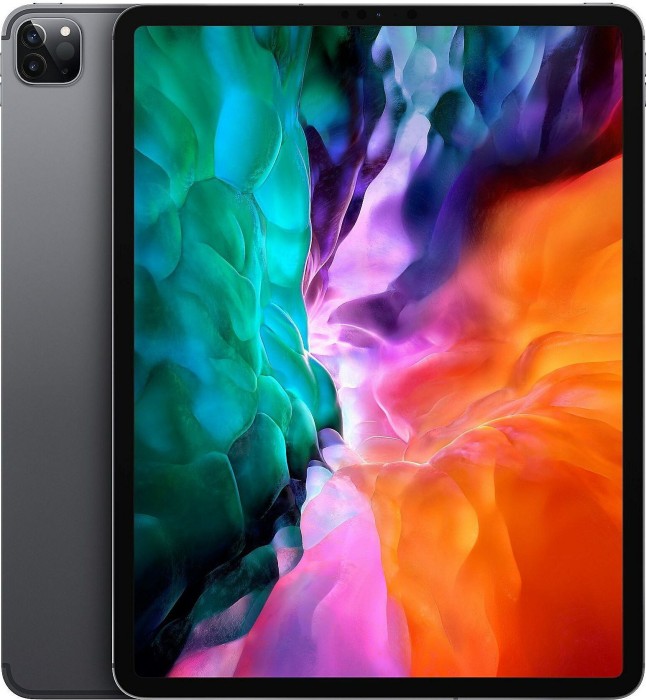 Obnovljen iPad Pro 4 12.9" (128GB Wifi) Razred B, Space Gray, Cellular