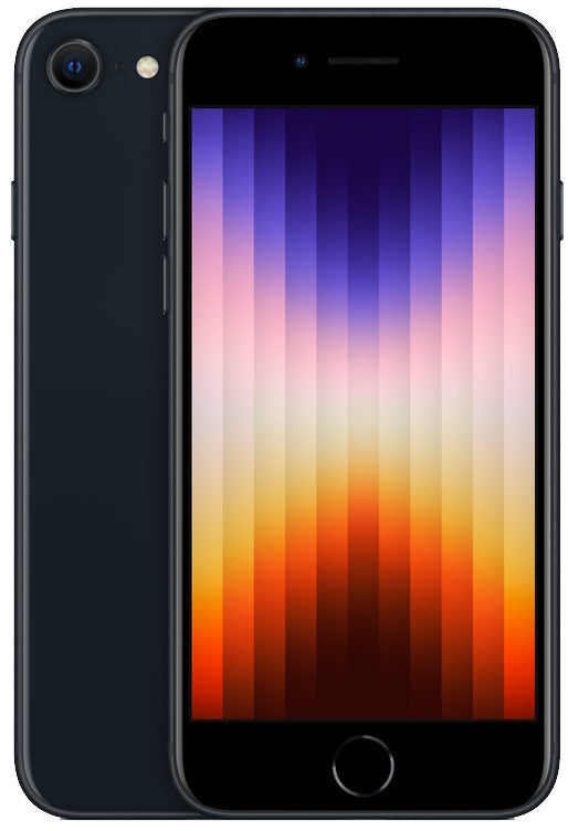 Obnovljen iPhone SE 2022 (128GB) Razred B, Black