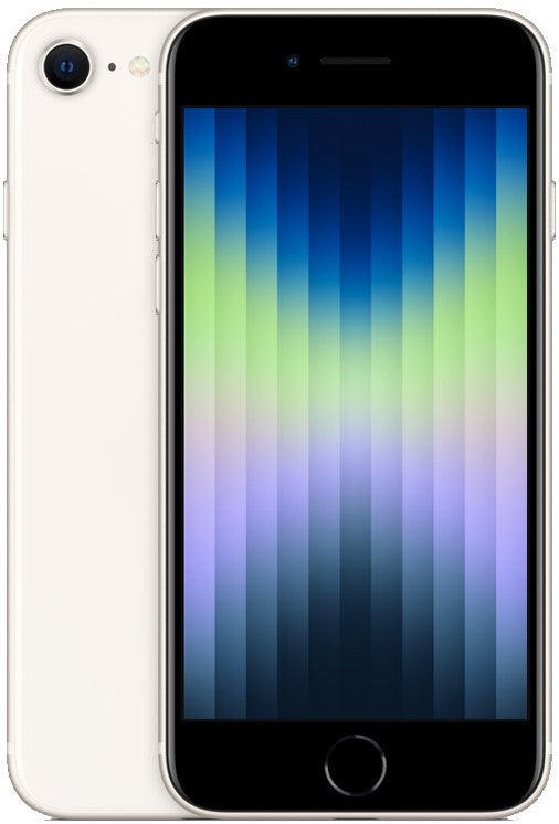 Obnovljen iPhone SE 2022 (64GB) Razred A+, White