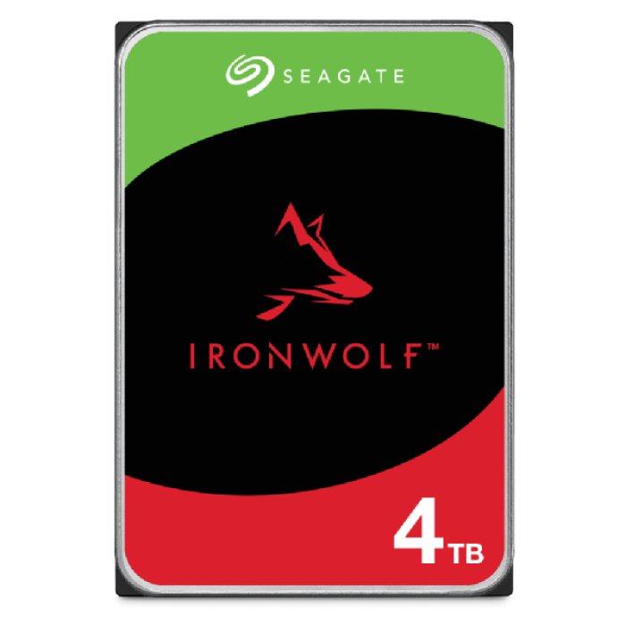 Seagate 4TB IronWolf 3,5" SATA 6Gb/s 5400rpm 256MB HDD disk