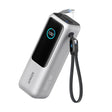 Anker Powerbank 25000 mAh z vgrajenim kablom USB-C, 165W, srebrn