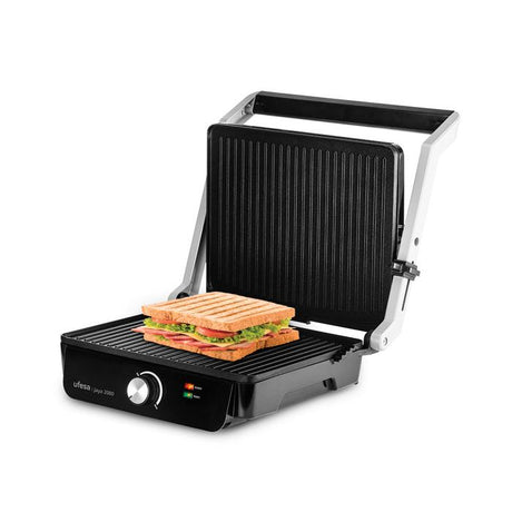 Ufesa Press Grill Jaya 2000 – električni kontaktni žar, 2000 W, z 180°