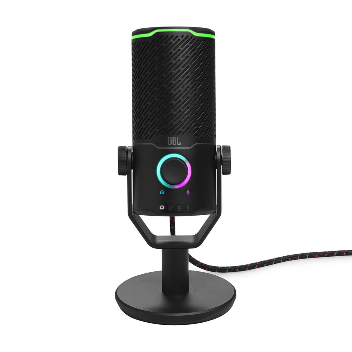 JBL Quantum Stream Studio mikrofon, črn