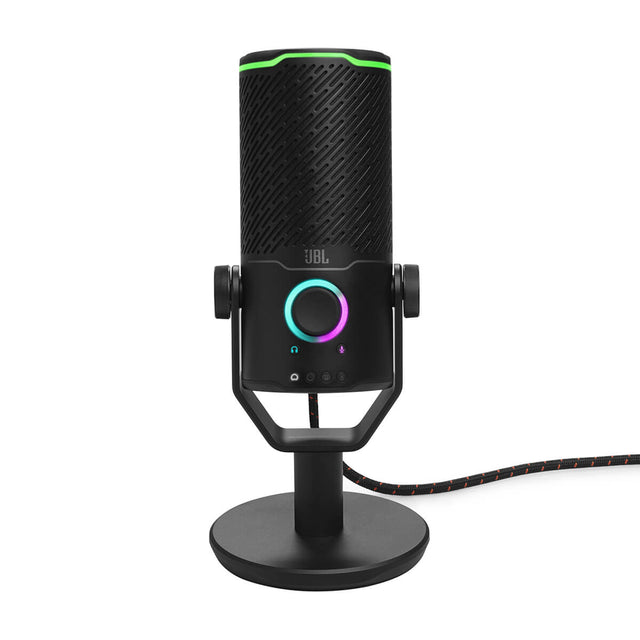 JBL Quantum Stream Studio mikrofon, črn