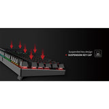 HAVIT Gamenote USB mehanska tipkovnica HV-KB498L - SLO znaki