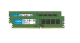 Crucial 32GB Kit (2 x 16GB) DDR4-3200 UDIMM PC4-25600 CL22, 1.2V