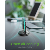 IcyBox IB-1612MCL-C31 priklopna in postaja za kloniranje M.2 NVMe SSD diskov