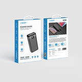 VEGER prenosna baterija L20s 20000 mAh, črna