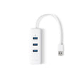 TP-LINK UE330 USB 3.0 3 portni HUB & RJ45 Gigabit Ethernet adapter
