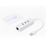 TP-LINK UE330 USB 3.0 3 portni HUB & RJ45 Gigabit Ethernet adapter