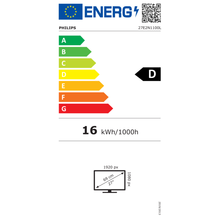 Philips 27E2N1100L 27" VA FHD 75Hz monitor
