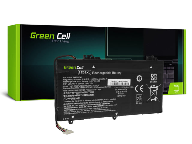 Green Cell baterija SE03XL HSTNN-LB7G HSTNN-UB6Z za HP Pavilion 14-AL 14-AV