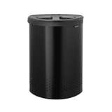Brabantia koš za ločevanje perila Selector 55L, črn