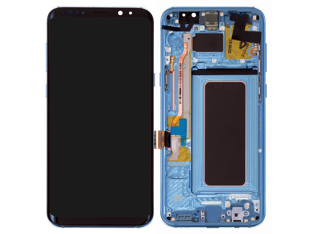 SAMSUNG GALAXY S8 TOUCH+LCD+FRAME BLUE ORIGINAL SERVICE PACK