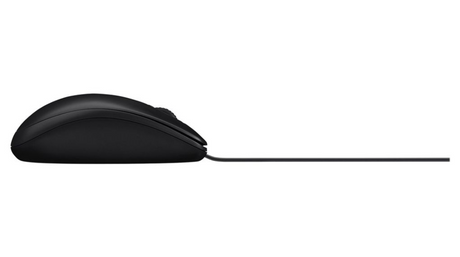 Logitech M100 optična miška, črna