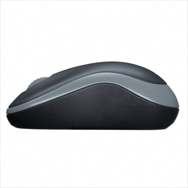 Logitech M185 Wireless mini miška, siva