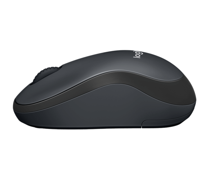 Logitech M220 Silent brezžična miška, črna