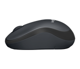 Logitech M220 Silent brezžična miška, črna