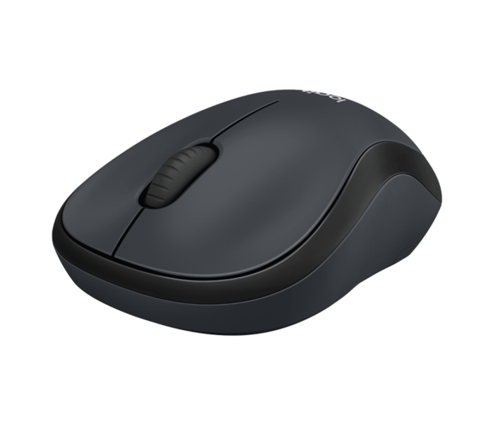Logitech M220 Silent brezžična miška, črna