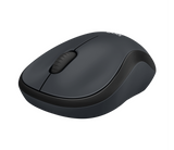 Logitech M220 Silent brezžična miška, črna