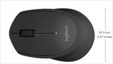 Logitech M280 Wireless miška, črna