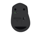 Logitech M330 Silent Plus brezžična miška, črna