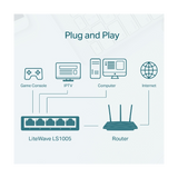 TP-LINK LS1005 5 port 100Mbps mrežno stikalo / switch