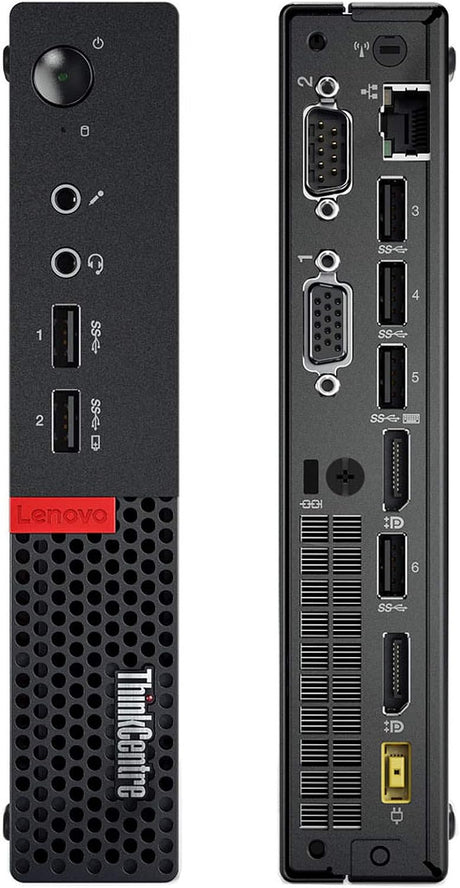 Obnovljen računalnik Lenovo ThinkCentre M710q, i5-7400T 2,4 GHz, 8GB, 256GB, Windows 10 Pro