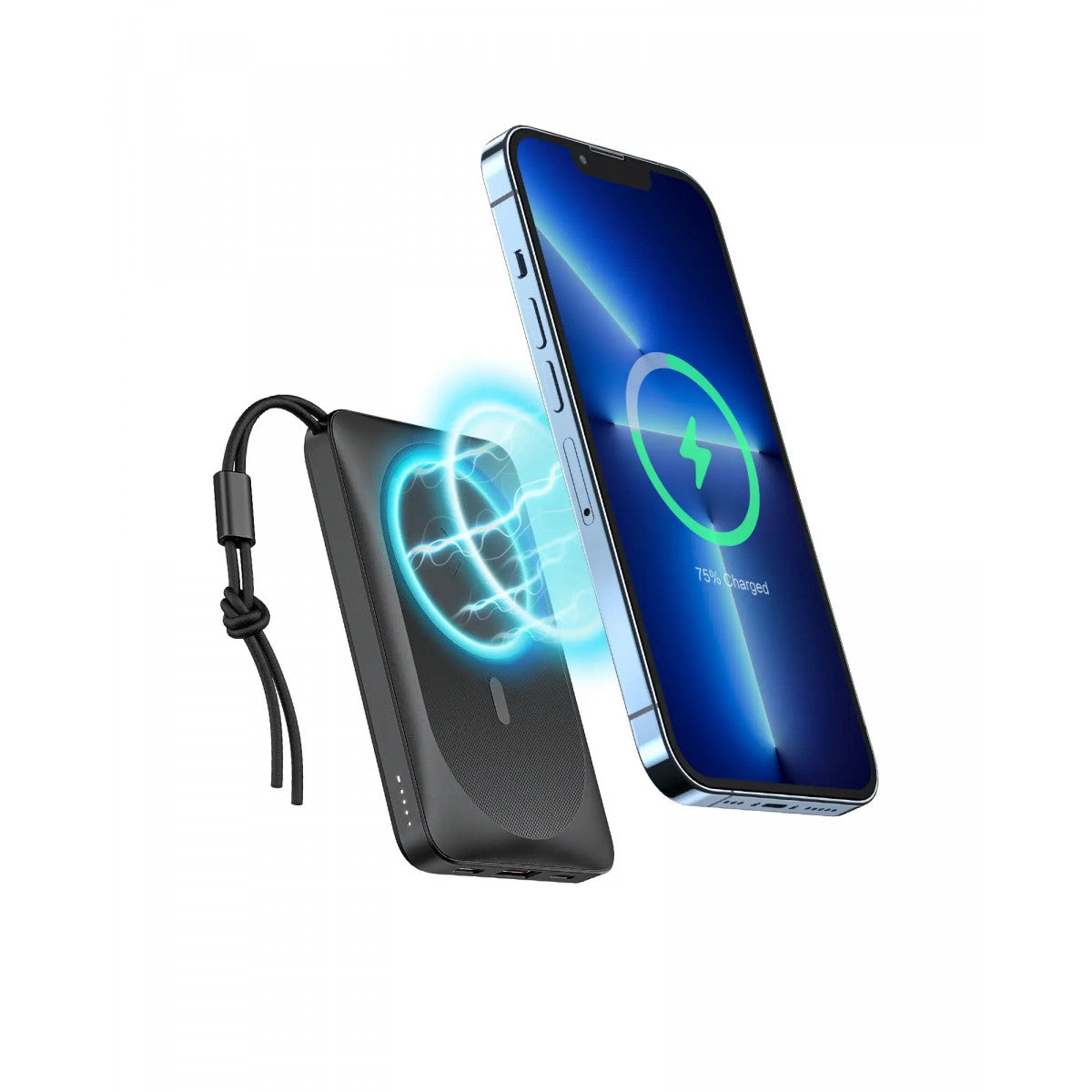 VEGER prenosna baterija MagOn 10000 mAh, bela