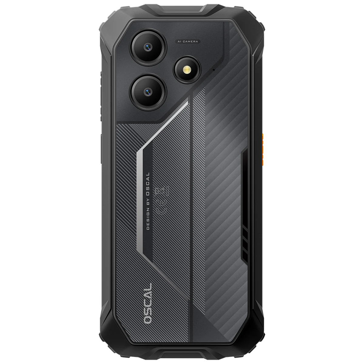 OSCAL MARINE 2 pametni robustni telefon 8GB + 256GB, črn