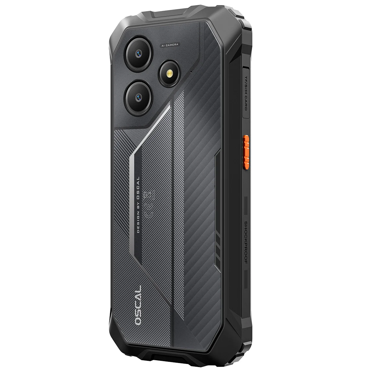 OSCAL MARINE 2 pametni robustni telefon 8GB + 256GB, črn