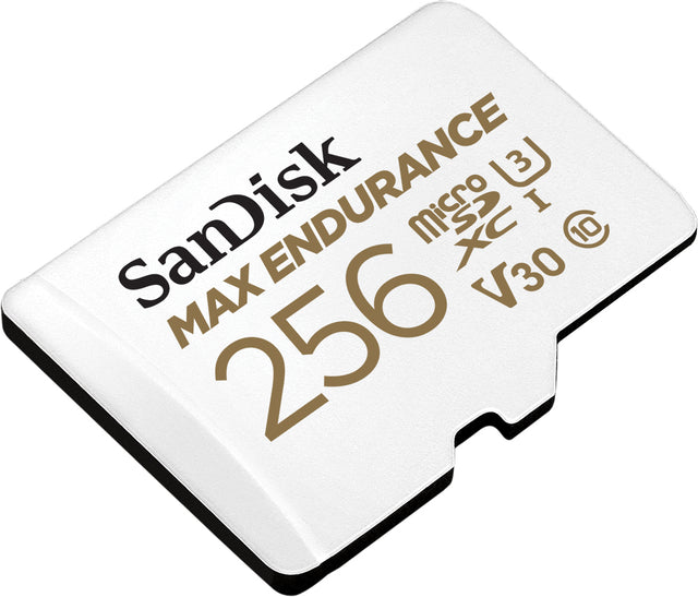 SanDisk MAX ENDURANCE microSDXC 256GB + SD Adapter