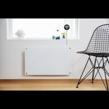 MILL panelni konvekcijski radiator Wi-Fi 600W steklo GL600WIFI3