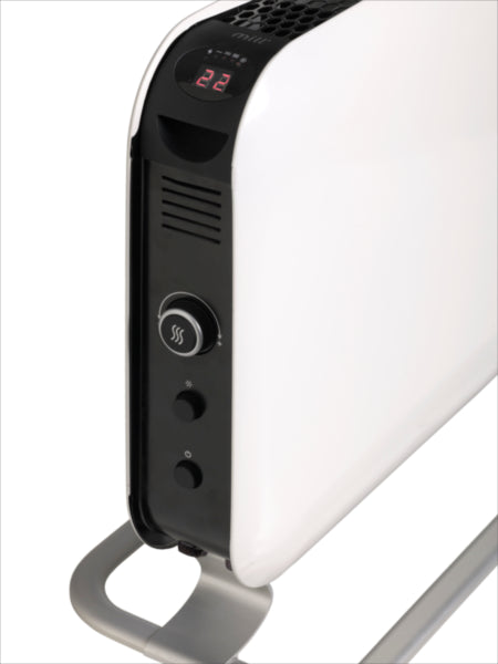 Mill grelnik - radiator jeklo LED 2000w