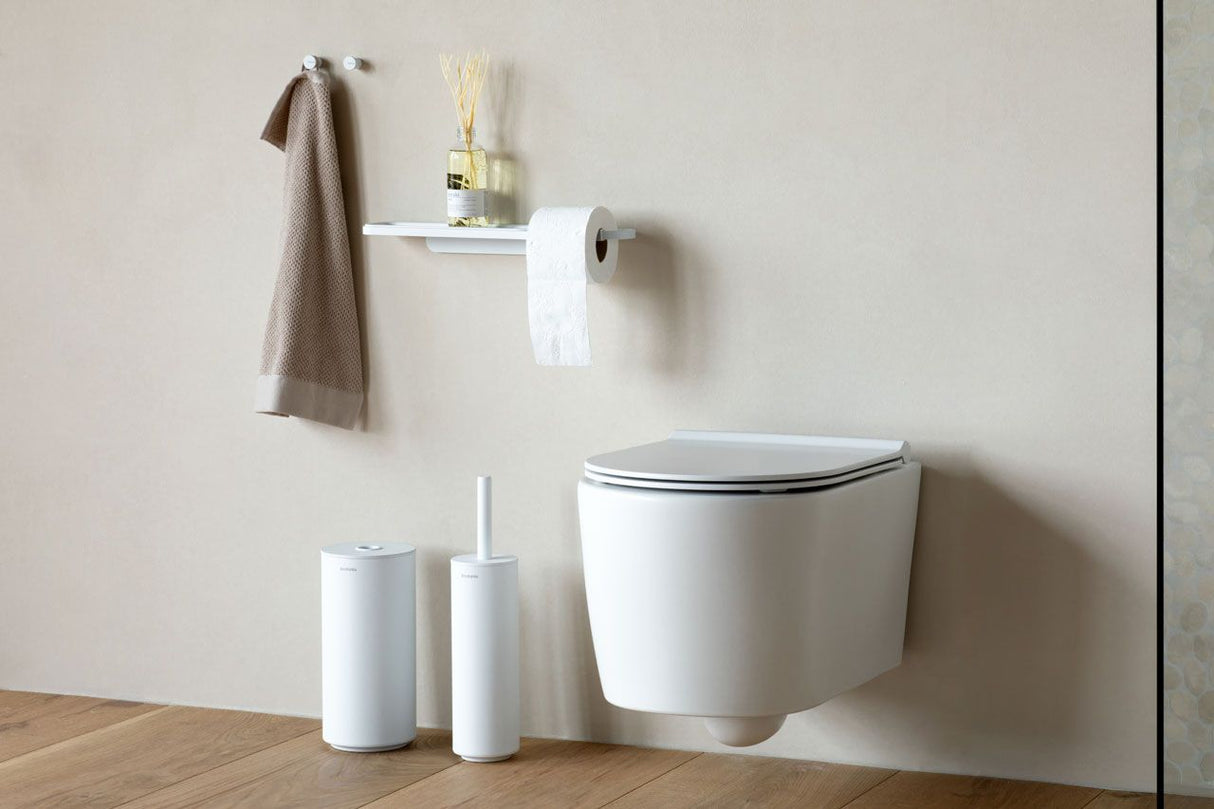 Brabantia MINDSET držalo in ščetka za WC belo