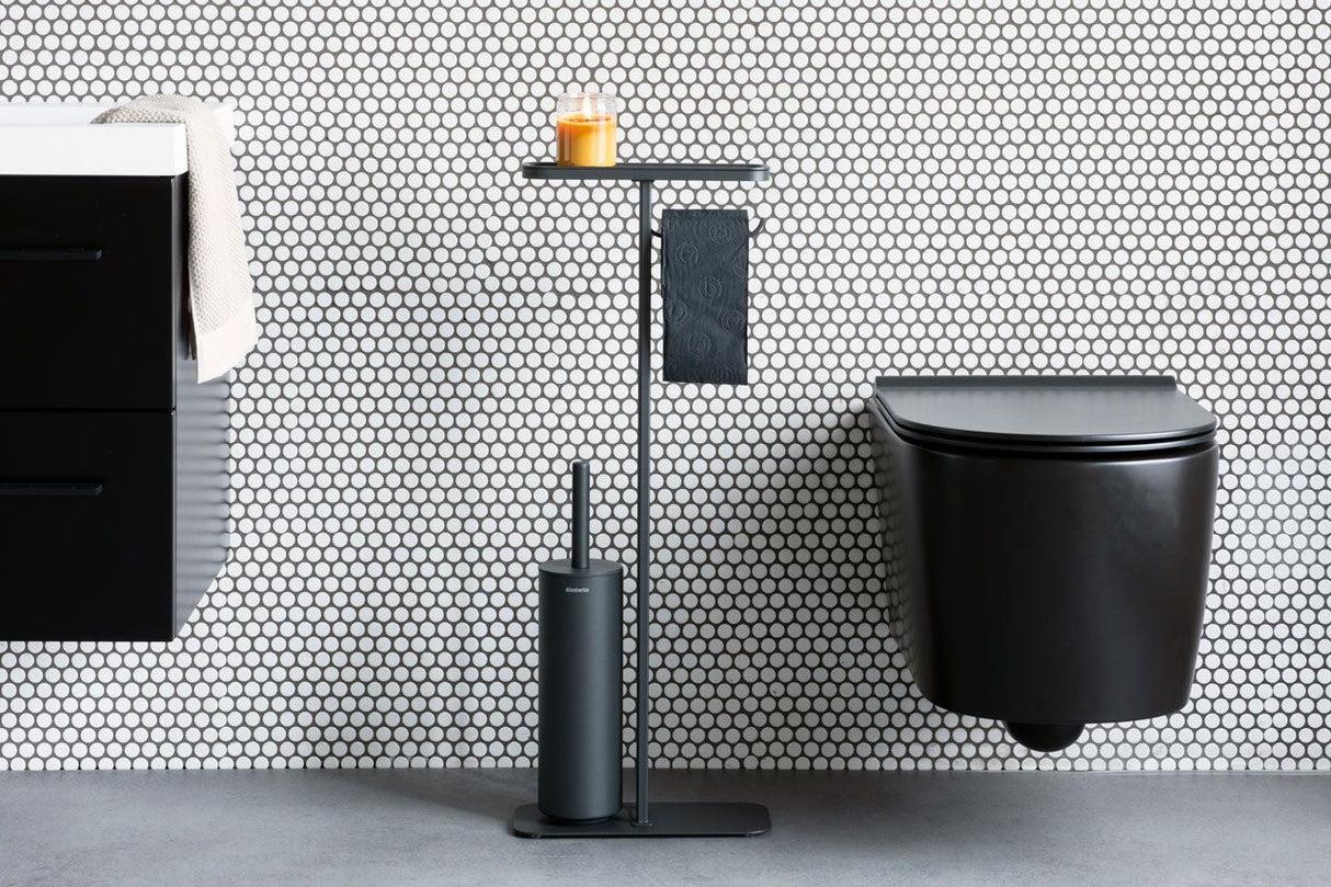 Brabantia MINDSET večnamensko stojalo za WC mineral sivo