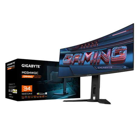 GIGABYTE MO34WQC 34 OLED Gaming WQHD monitor
