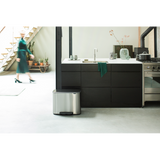 Brabantia koš na pedal 3x11L srebrn 121128