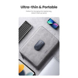 Ugreen brezžična tiha, tanka in lahka miška 2.4GHz, 400DPI svetlo siva - box