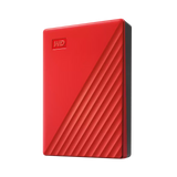 WD My Passport 6TB USB 3.2, rdeč