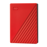 WD My Passport 6TB USB 3.2, rdeč