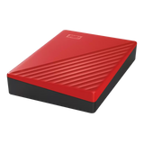 WD My Passport 6TB USB 3.2, rdeč