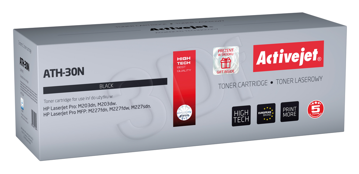 ActiveJet črn toner HP 30 CF230A