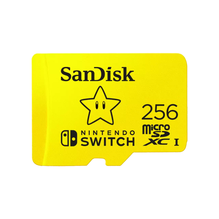 SanDisk 256GB microSDXC UHS-I spominska kartica za Nintendo Switch
